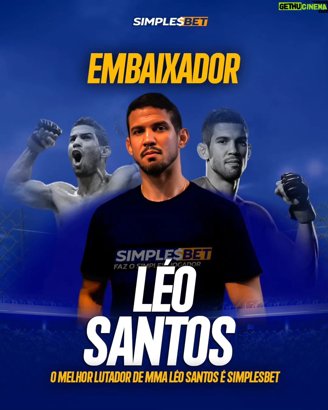 Leonardo Santos - 586 Likes - Fala galera! Novidades na área.
Agora eu sou Embaixador da @simplesbet, a melhor Casa de Apostas do Brasil ✅
Vai ser um grande prazer poder compartilhar dicas de apostas com todos vocês. ⚽️ Tudo o que for relacionado a esporte dá apostar. Não perca tempo 🕒 , a SimplesBet tem as melhores cotações do mercado 📈.
Aproveitem e corram lá na minha bio. Tem um link para que façam o cadastro de vocês na SimplesBet.
Não fiquem de fora dessa! Mas ó, tenham responsabilidade, só apostem 💸 o que não for fazer falta no final do mês. Vamos juntos 👊
#leosantos #leonardosantos #UFC #MMA #Fight #Fighter #santosbrothers #novauniao #wearenovauniao 🙌🏽 #bjj #jiujitsuvideos #jiujitsu #highlight