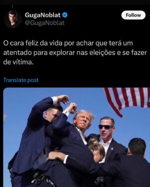 Leonardo Siqueira Instagram - A HIPOCRISIA EM AÇÃO

É por isso que eu jamais vou ficar nesse coro desses hipócritas que chamam qualquer um que não gosta de FASCISTAS, mas não condenam antissemitas e grupos terroristas.

Esses hipócritas que pregam diversidade, Mas desejam a morte de quem pensa diferente deles. 

Esses hipócritas que dizem defender a democracia, mas se calam (quando não apoiam) ditaduras no mundo inteiro apenas porque estão “do mesmo lado que eles”. 

Esses hipócritas que dizem combater machismo, mas quando é o filho do Lula o acusado de praticar violência se calam. 

Esses hipócritas que dizem defender meio ambiente, mas nunca mais falaram sobre as queimadas recordes na Amazônia e no Pantanal. 

Porque pra esses, não interessa o que se faz, mas quem faz!