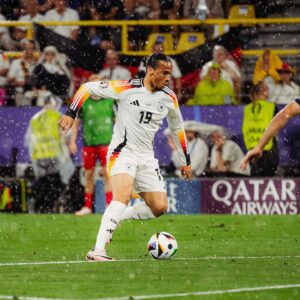 Leroy Sané Instagram - Big W! Quarterfinals up next @dfb_team
