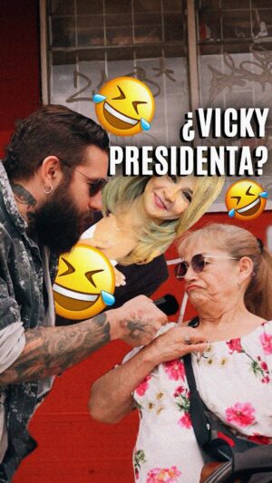 Levy Rincón Instagram - ¿Votaría por Vicky Dávila? Vox Pop disponible en mi canal de YouTube.
