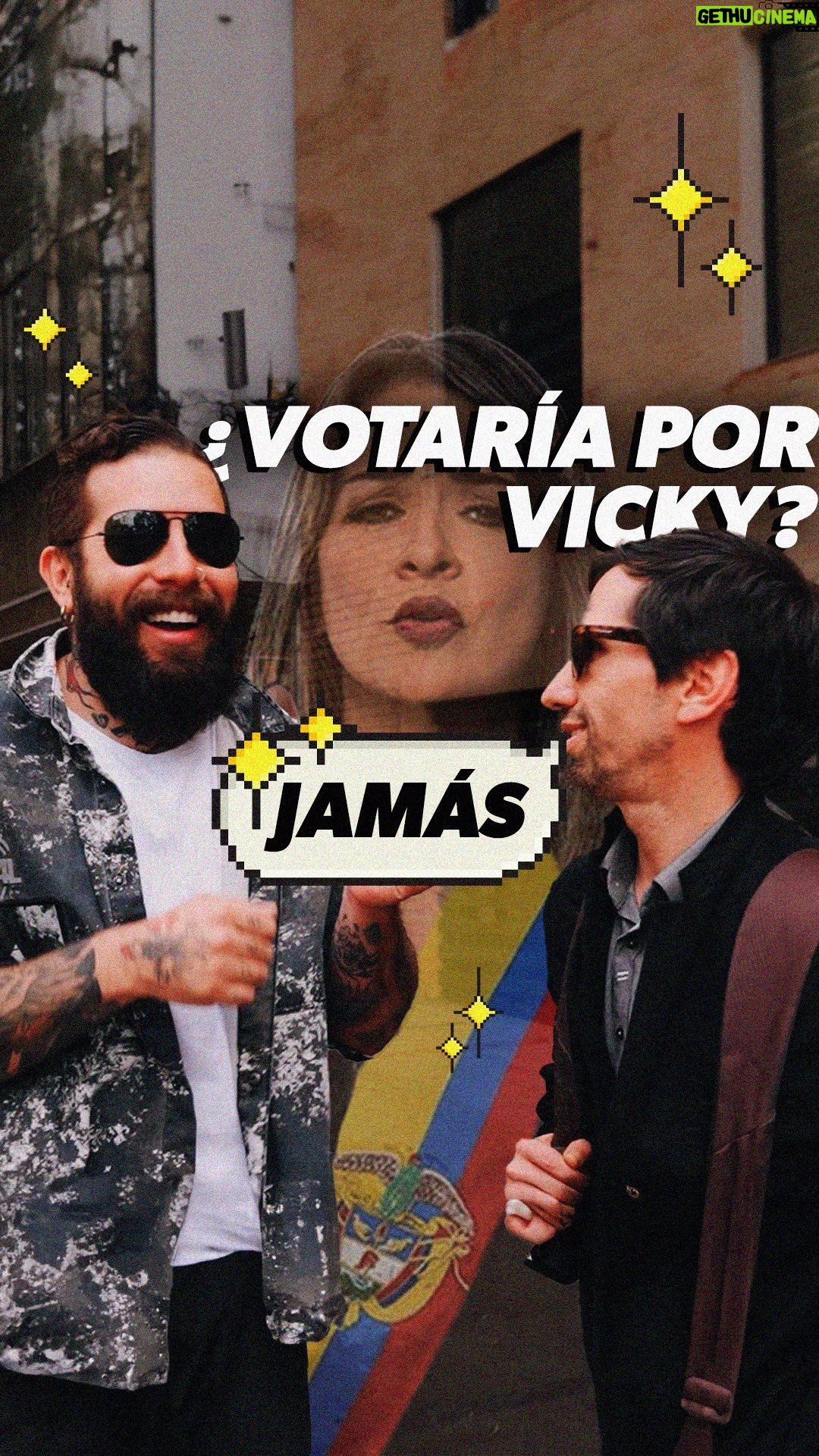 Levy Rincón - 5.5K Likes - Salimos de nuevo a las calles para preguntar si les gusta el periodismo de Vicky Dávila y si quieren que sea presidenta de Colombia en el 2026. ¡Vox Pop completo desde las 6 pm en mi canal de Youtube!
Link en la BIO 👆