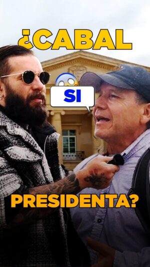 Levy Rincón Instagram - "Quiero que María Fernanda Cabal sea la presidenta de Colombia para que traiga de nuevo la seguridad democrática al país y porque es una persona coherente con ideas futuristas que no cree en la tierrización" ¡Dios mío! 

Vox Pop completo en mi canal de YouTube a partir de las 6 pm.

Link en la Bio ☝️