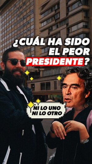 Levy Rincón Instagram - ¿Para usted cuál ha sido el peor presidente de Colombia?
Video completo en YouTube. Link en la bio.