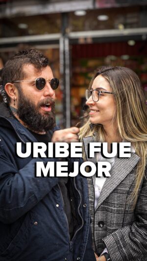 Levy Rincón Instagram - “Álvaro Uribe es mejor que Petro porque en su gobierno hubo crecimiento económico pero no tengo cifras y tampoco me informo mucho y sólo lo digo porque es mi percepción”

Vox Pop completo desde las 6 pm en mi canal de YouTube 

Link en la Bio ☝️