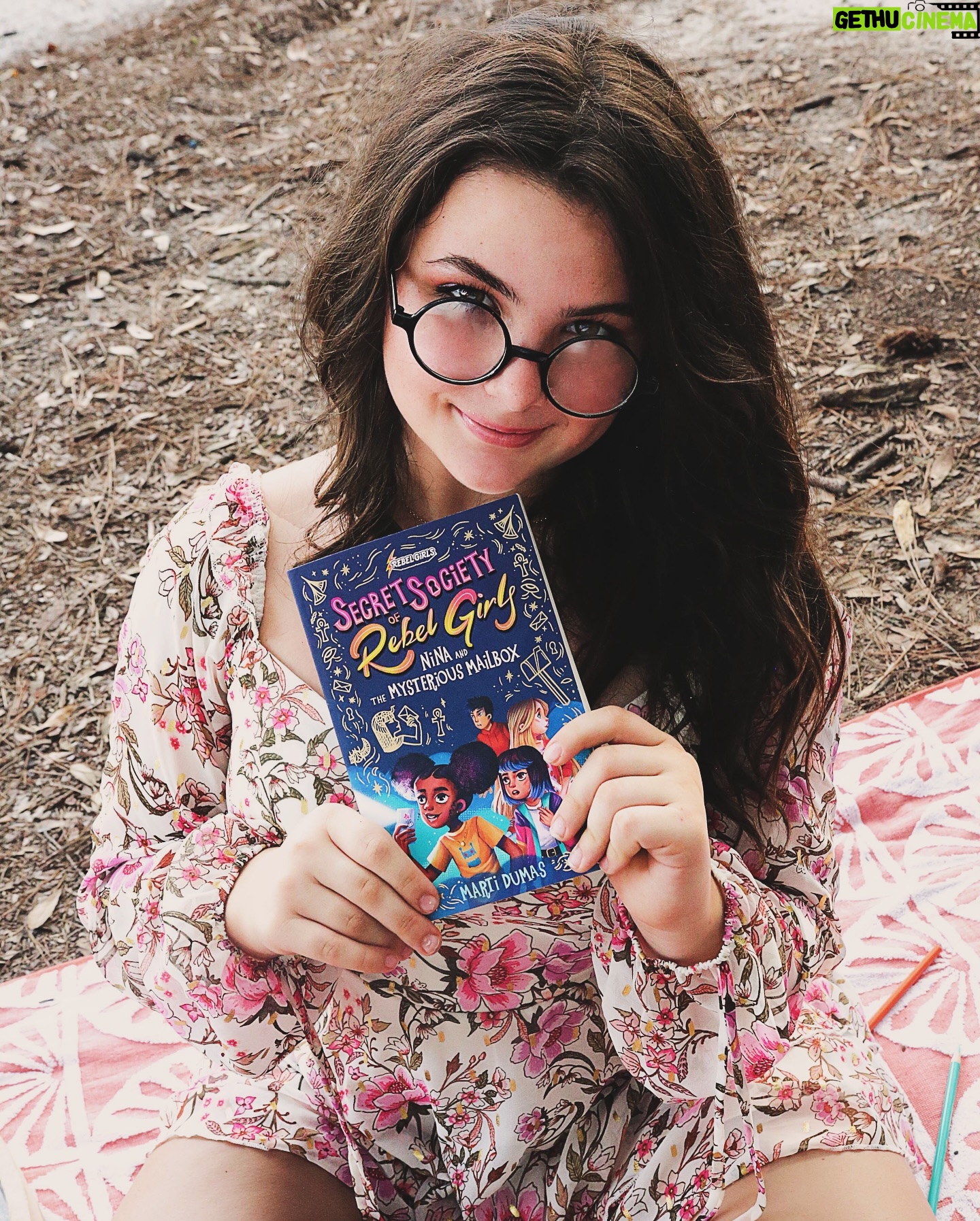 Lexi Rabe - 8.6K Likes - Are you a rebel girl? I am. I stand up for what’s right even when it’s not cool! I try to always be available to help a friend!
And I LOVE a good mystery and to meet new people, especially pen pals. thx @glbestiebookclub for sending me this fun book! #glbestiebookclub @girlslifemag #rebelgirls @rebelgirls #secretsocietyofrebelgirls
Go check out their newest book I’m reading:
Secret Society of Rebel Girls Nina and the Mysterious Mailbox