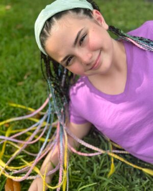 Lexi Rabe Instagram - Braids for camp! #tanglequeen Thx mom ! 💕#camp #adventure #soexcited 
Bye! See you in a couple weeks 🌞🎣⛺️✝️