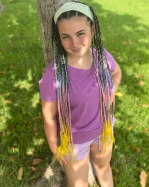 Lexi Rabe Instagram - Braids for camp! #tanglequeen Thx mom ! 💕#camp #adventure #soexcited 
Bye! See you in a couple weeks 🌞🎣⛺️✝️