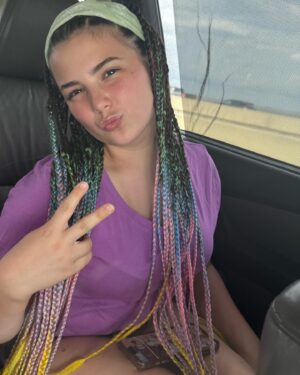 Lexi Rabe Instagram - Braids for camp! #tanglequeen Thx mom ! 💕#camp #adventure #soexcited 
Bye! See you in a couple weeks 🌞🎣⛺️✝️