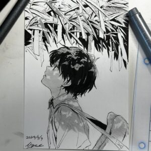 Ligton Instagram - _φ(･_･
#illustration #drawing