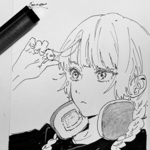 Ligton Instagram - _φ(･_･
#illustration #drawing