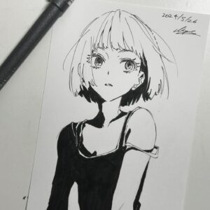 Ligton Instagram - _φ(･_･
#illustration #drawing