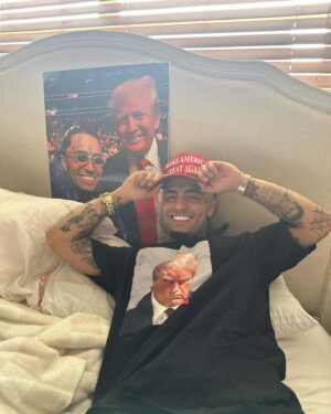 Lil Pump Instagram - HAPPY BIRTHDAY TO THE BEST PRESIDENT TO EVER LIVE!! MAGA 2020204 🇺🇸🫡