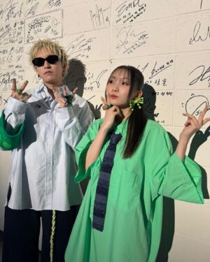 Lilas Ikuta Instagram - #weverseconfestival 
감사합니다☺︎
Thank you @lulileela

I love it 🦋
