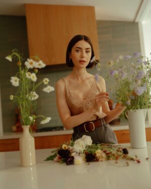 Lily Collins Instagram - Playing the ultimate hostess. So special showing @voguemagazine around our LA residence and getting to revisit all of the little details that make our house a home. A whole lot of love was put into this place…