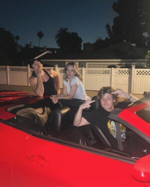 Lily James Instagram - L.A. ✨