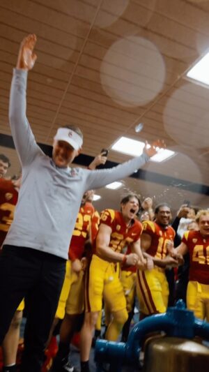 Lincoln Riley Instagram - ring that bell 🔔✌️