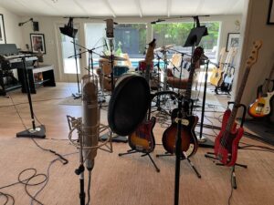 Linda Perry Instagram - Been recording, writing, jamming,  recording, writing, jamming !!