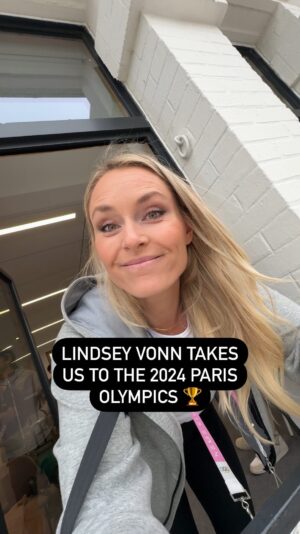 Lindsey Vonn Instagram - Wonder what goes on at the #Olympics when athletes aren’t competing?

There’s no better tour guide than a former Olympian—watch above as @lindseyvonn takes us behind the scenes of the 2024 Paris Games. 🏆