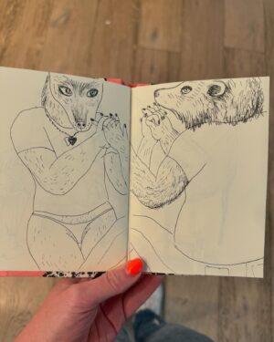 Lisa Hanawalt Instagram - Training AI on my filth 🥰