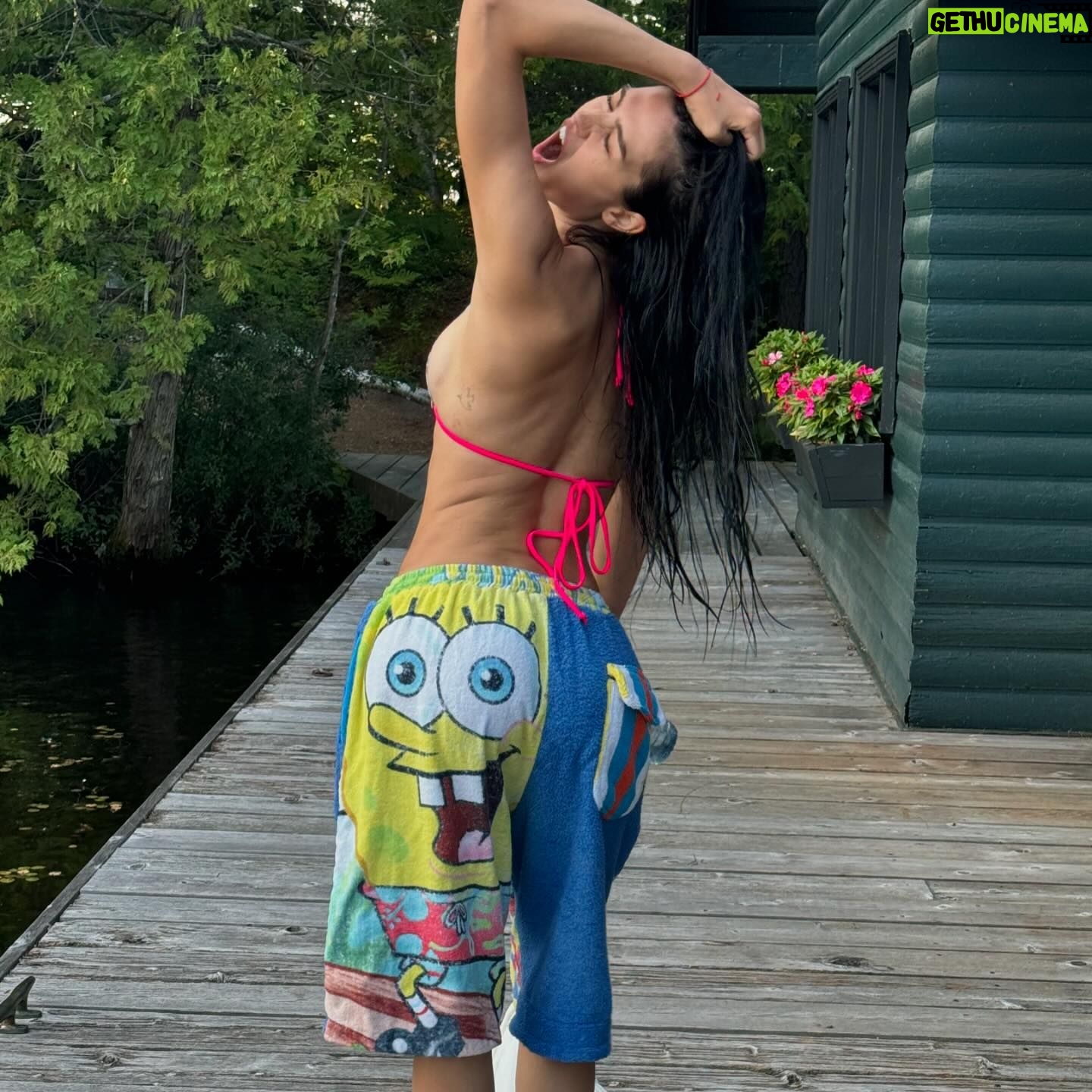 Lisa Rinna - 38.5K Likes - Twas the Summer of Poncho! ❤️🐶🚤❣️👙⚓️☀️🥧😍