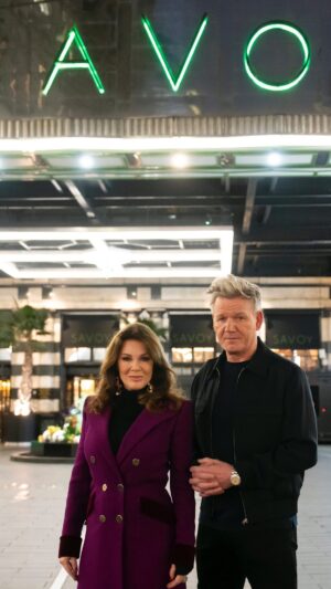 Lisa Vanderpump Instagram - Breakfast is served tonight on #FoodStars at 9/8c as the contestants take over the @savoygrillgordonramsay…hopefully @lisavanderpump and I don’t experience a Kitchen Nightmare !!