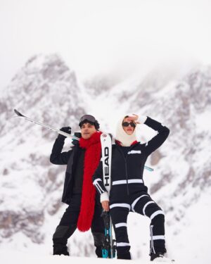 Lize Feryn Instagram - Met Melange in winterwonderland ❄️

@melange.label 

Topteam voor @nina_hln 🫶🏻
@michielsanke @dirkalexanderphotography @meldaems @marlienechelpoels @sabahmesbahi @suedtirol.official @3zinnendolomites
