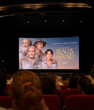 Logan Miller Instagram - Fighting anxiety to show myself out in the wild, only to have all anxieties validated in @beauisafraid 

Thanks for having me! 
@a24