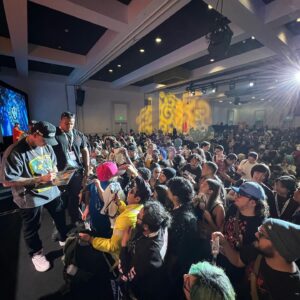 Logic Instagram - Had an amazing time with all of the rattpack who pulled up to @animeexpo!! Shoutout to @crunchyroll and @cowboybebop!!