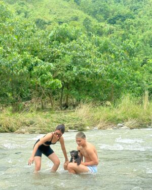 Loisa Andalio Instagram - 🍃⛰️☀️🐶❤️‍🔥☁️✨