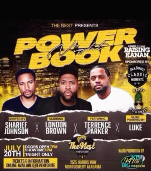 London Brown Instagram - #ALABAMA IM IN UR CITY THIS SATURDAY! Dont say u didnt know. COP UR TICKETS TODAY. Dont come along @ vizionpresents #thenest w/ my guys @ riefcomedy & @ terrencet2funny .
