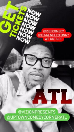 London Brown Instagram - TONITE WE OUTSIDE!! Grab ur TIX ASAP: UPTOWN #COMEDYCLUB #ATLANTA #RaisingKanan #uncleMarvon