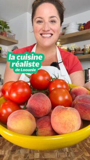 Loounie Instagram - CONSERVATION DES FRUITS… ET GESTION DES MOUCHES! 
⁣
C’est enfin une de mes saisons préférées: celle de l’abondance des fruits comme les tomates savoureuses et les pêches bien juteuses!⁣
⁣
Dans cette nouvelle capsule de La cuisine réaliste de Loounie, en collaboration avec @metromonepicier, je partage quelques trucs pour bien profiter de cette abondance... et pour gérer les mouches à fruits!⁣
⁣
Avez-vous des trucs vous aussi? Écrivez-les en commentaires!⁣
⁣
#pub #loouniecuisine #astucesculinaires