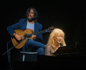 Loreena McKennitt Instagram - During two SOLD OUT concerts at Madrid’s Festival Noches del Botanico @nochesbotanico - Loreena was joined by guests musicians Ana Alcaide (nykleharpa) and Daniel Casares (Flamenco Guitar). Both musicians previously appeared on Loreena’s albums Lost Souls and Live at the Royal Albert Hall.

🎟️ Find The Mask and Mirror Anniversary Tour tickets using the bio link @LoreenaMcKennitt

NEXT STOPS
12 Jul – San Sebastian @kursaaldonostia
13 Jul – Lanuza @pirineossur

@seriousfanmusic.es 

📸 @markmccauley