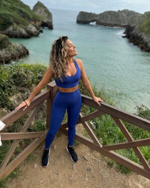 Lorena Gómez Instagram - Uno de los ejercicios que más pereza me da es correr.
Aquí, me lo pide el cuerpo. 
¡Qué pasada de lugar! ✨