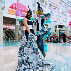 Loris Instagram - Extra! Extra! The b!tch is back! 
Dragcon Day 1 Dumpy! Everything you see including the custom printed fabric for me and @juanmiguelvon designed by me &  created by @gummibaerlatex ,except for this lovely unit by @wigsandhatsbymissmissy 🥰 
#loris #dragconla #dragconlosangeles #losangeles #dragrace #rupaulsdragrace #rupaulsdragcon #dragula #fashion #explore