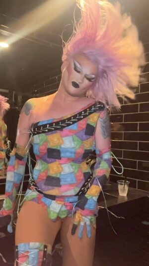 Loris Instagram - Ending my tirzepatide treatment today and with that, I have officially bid farewell to Big Back City 😭26 pounds down total in 30 days is INSANE. Now I have to upkeep my learned habits and continue on with my health in mind! 🖤 
Fit by @gummibaerlatex as always 👌