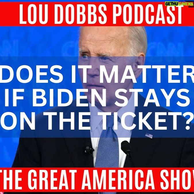 Lou Dobbs - 611 Likes - Author Lee Smith says Republicans are wasting their time talking about who's going to be the Dem candidate, because it doesn't matter. If we believe that Biden won because of fraud in 2020, then that's the issue this year. Join us on #TheGreatAmericaShow-- LINK IN BIO!