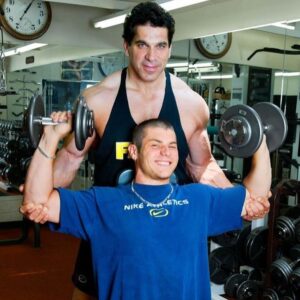 Lou Ferrigno Jr. Instagram - Recreating two pix for @menshealthmag , 18 years apart. NAILED IT! Check out this great article with my pops and I featured in the new www.menshealth.com out NOW! 
#fatherandson #fathersday #ferrignofit #healthiswealth #family #legacy