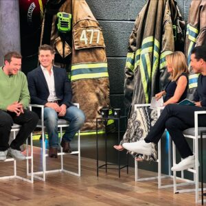 Lou Ferrigno Jr. Instagram - Made some new friends today! Thank you to @mariolopez @kithoover and the entire @accesshollywood team for such fun afternoon chat! This piece will air before an ALL-NEW @911onabc tomorrow night! 
#accesshollywood #fullaccess #accessorize #911 #911onabc #tevan #kinley
