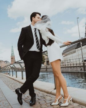 Lovi Poe Instagram - Officially became Mr. & Mrs. B.
8.8.23 ♥️

📸 @hanna.bursuk 
👰🏽‍♀️ @itspatriciasnts @psofficiel 
📍 Copenhagen