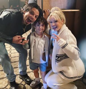 Lucas Grant Instagram - My episode of Pam and Tommy airs tonight! You can watch me in Episode 8, now streaming on Hulu!

Sebastian and Lily and everyone on set were so nice and fun to work with! It was so cool to meet Winter Soldier!! I had so much fun!!

*Note from mom: Lucas’s scene is G rated but the show is for mature audiences only 😊

#pamandtommy #pamandtommyonhulu #hulu