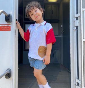 Lucas Grant Instagram - My episode of Pam and Tommy airs tonight! You can watch me in Episode 8, now streaming on Hulu!

Sebastian and Lily and everyone on set were so nice and fun to work with! It was so cool to meet Winter Soldier!! I had so much fun!!

*Note from mom: Lucas’s scene is G rated but the show is for mature audiences only 😊

#pamandtommy #pamandtommyonhulu #hulu
