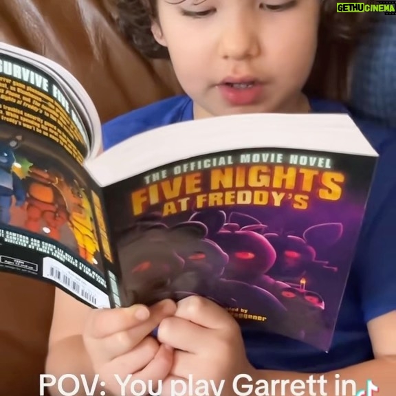 Lucas Grant - 8.7K Likes - Those fuzzy memories…
#fnaf #fnafmovie #fivenightsatfreddys #officialmovienovel #deletedscene #garrettschmidt #fnafgarrett