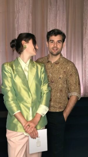 Lucas Reiber Instagram - Die deutsche @filmakademie geht auf nachhaltige Reise und wir nehmen euch mit!! Zusammen mit @lea_van_acken gibt's jetzt erstmal ein Quiz -> mehr dazu auf der Seite vom @filmpreis 

#Lola21 #Nachhaltigkeit #LolaGoesGreen #deutscherFilmpreis