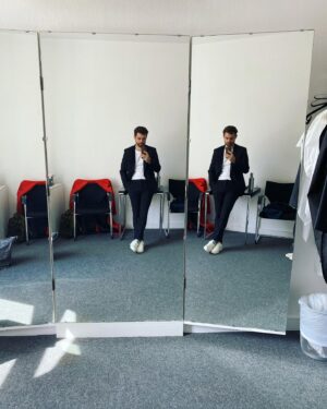 Lucas Reiber Instagram - READY! 🪩

Deutscher Filmpreis heute
19 Uhr Live
ZDF Mediathek

#deutscherfilmpreis 
#Lola23 #flyingsteps