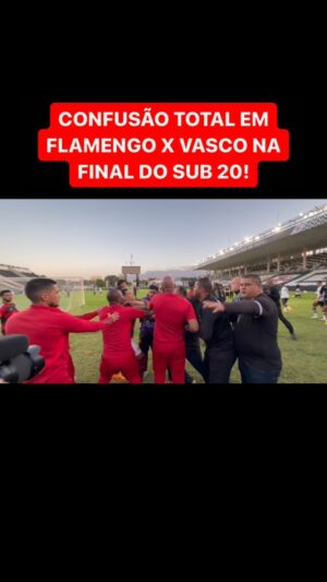 Lucas Strabko Instagram - FLAMENGO X VASCO ACABOU EM BRIGA PELA FINAL DO CARIOCA SUB-20! VÍDEO COMPLETO EM BREVE NO CANAL!