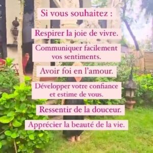 Lucie Mariotti Instagram - Développer votre confiance et estime de soi 🌹
Communiquer facilement vos sentiments,  avec douceur. 🎀
Avoir foi en l’amour. 💝
Vibrer l’amour et le matérialiser. ❤️

Tout cela devient possible lorsque vous ouvrez et équilibrez le chakra du cœur, “Anahata”.
Le chakra cœur, lorsqu’il est équilibré, devient un vrai canal d’amour et de réconciliation avec soi. Il permet l’ouverture à l’amour, la seule énergie créatrice et puissante. 

Mais comment y parvenir ? Grâce aux soins LaHoChi du pack Énergies amoureuses. En harmonisant les énergies de vos chakras, et en les faisant vibrer à la fréquence de ce que vous voulez vivre.

Il vous suffit de cliquer sur le lien dans ma bio pour le découvrir et enfin Vibrer l’Amour ! ✨

Avec cœur,
Lucie

#couple #celibataire #developpementpersonnel #développementpersonnel #estimedesoi #lovecoaching #rupture #travailsursoi #ruptureamoureuse #relationamoureuse #relationdecouple #estime #jemaime #coeurbrise #programme #anxiété