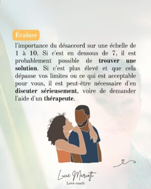 Lucie Mariotti Instagram - Les désaccords font partie intégrante de toute relation humaine. 🙏

Les disputes peuvent être source de tension et de stress, mais aussi de croissance et de compréhension mutuelle lorsque nous les abordons de manière constructive. 🎢

Alors swipez à gauche pour apprendre comment les prévenir, comment les gérer et comment rétablir l’équilibre dans le couple après une dispute.💕

Avec foi de l’amour, 
Lucie

#rencontre #epanouissement #sérénité #spiritualite #yogafrance #lovecoaching #rupture #travailsursoi #rencontrecélibataire #epanouie #serenité #yogapourtous #coachingfrance #coachingholistique #accompagnementpersonnalisé #disputes #desacccords #gestiondedispute
