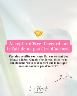 Lucie Mariotti Instagram - L’amour ne suffit pas. 💗

Quand j’avais 20 ans, je croyais aux contes de fées et au fait que l’amour suffisait à entretenir une relation durable et saine. 🧚

Aujourd'hui, je sais que, comme dans beaucoup de domaines, une relation demande de la discipline, des efforts, de l’investissement…💪

C’est l'alliance de l'amour, et du soin que l’on apporte à cette relation, qui fait de cet amour, un écrin. 💎

Je suis très attentive à ce qui se passe dans mon couple : j'observe, j’écoute, je ressens. 👂

Mon objectif est d’être en conscience de ses besoins. 🙏

Je ne parviens pas toujours à “faire ce qu’il faut”, mais j’en ai l’intention et j’apprends. 🤗

C’est une base essentielle à mon cœur. 💓

Si le cœur vous en dit, partagez ce post avec votre moitié pour mettre ces belles habitudes en place. 💑

Avec foi de l’amour, 
Lucie

#lovecoach #coachdevie #devperso #relations #amour #rencontres #holistique #authentique #soinsenergetiques #lovecoaching #rencontres #holistique #authentique #soinsenergetiques #lovecoaching #soinsénergétiques #podcastfrance #devpersonnel #dependanceaffective #relationtoxique #habitudes #couple