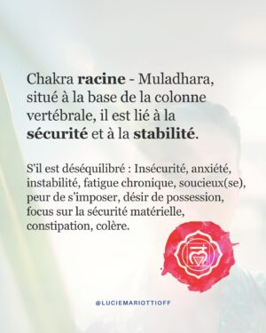 Lucie Mariotti Instagram - Des chakras équilibrés sont essentiels pour notre bien-être.  Ils sont comme des portes énergétiques disposées dans notre corps, avec sept principaux chakras qui influencent différentes dimensions de notre vie.✨

Lorsqu’ils ne sont pas harmonisés, cela peut avoir un impact significatif sur notre vie quotidienne et de nombreuses difficultés peuvent être liées à des “faiblesses énergétiques”. 😿

A contrario, lorsque nos chakras sont en harmonie, nous pouvons ressentir une amélioration significative de notre bien-être, nous permettant de vivre une vie plus équilibrée et épanouie 🌈✨. 

En particulier, en travaillant sur le chakra du cœur, nous pouvons renforcer notre capacité à ressentir et à donner de l’amour inconditionnel 💚🌸.

C’est le travail que je vous propose de faire lors de ma masterclass offerte “Comment l’énergétique peut impacter votre vie amoureuse?” le jeudi 27 juin à 18h. Pour vous assurer une place, n’oubliez pas de vous inscrire via le lien disponible dans ma bio.

Avec foi en l’amour,
Lucie
#couple #celibataire #developpementpersonnel #développementpersonnel #estimedesoi #lovecoaching #rupture #travailsursoi #ruptureamoureuse #relationamoureuse #relationdecouple #estime #jemaime #coeurbrise #masterclass #energies #soineneregtique #chakras
